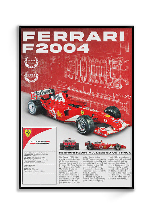 Ferrari - F2004 Info | Team Print