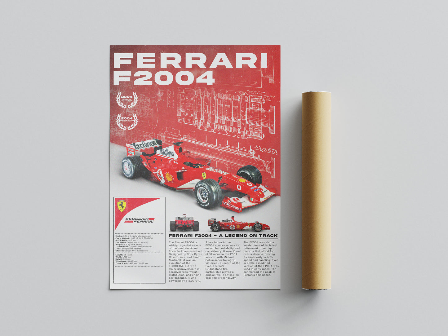 Ferrari - F2004 Info | Team Print