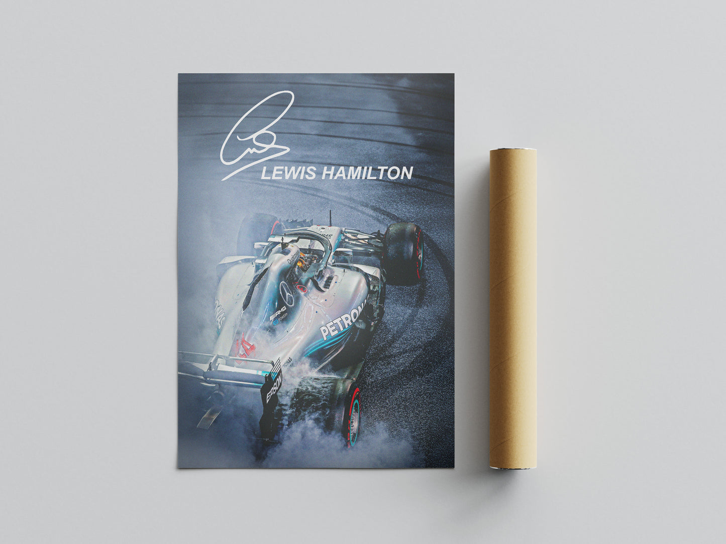 Lewis Hamilton - Signature | Driver Print