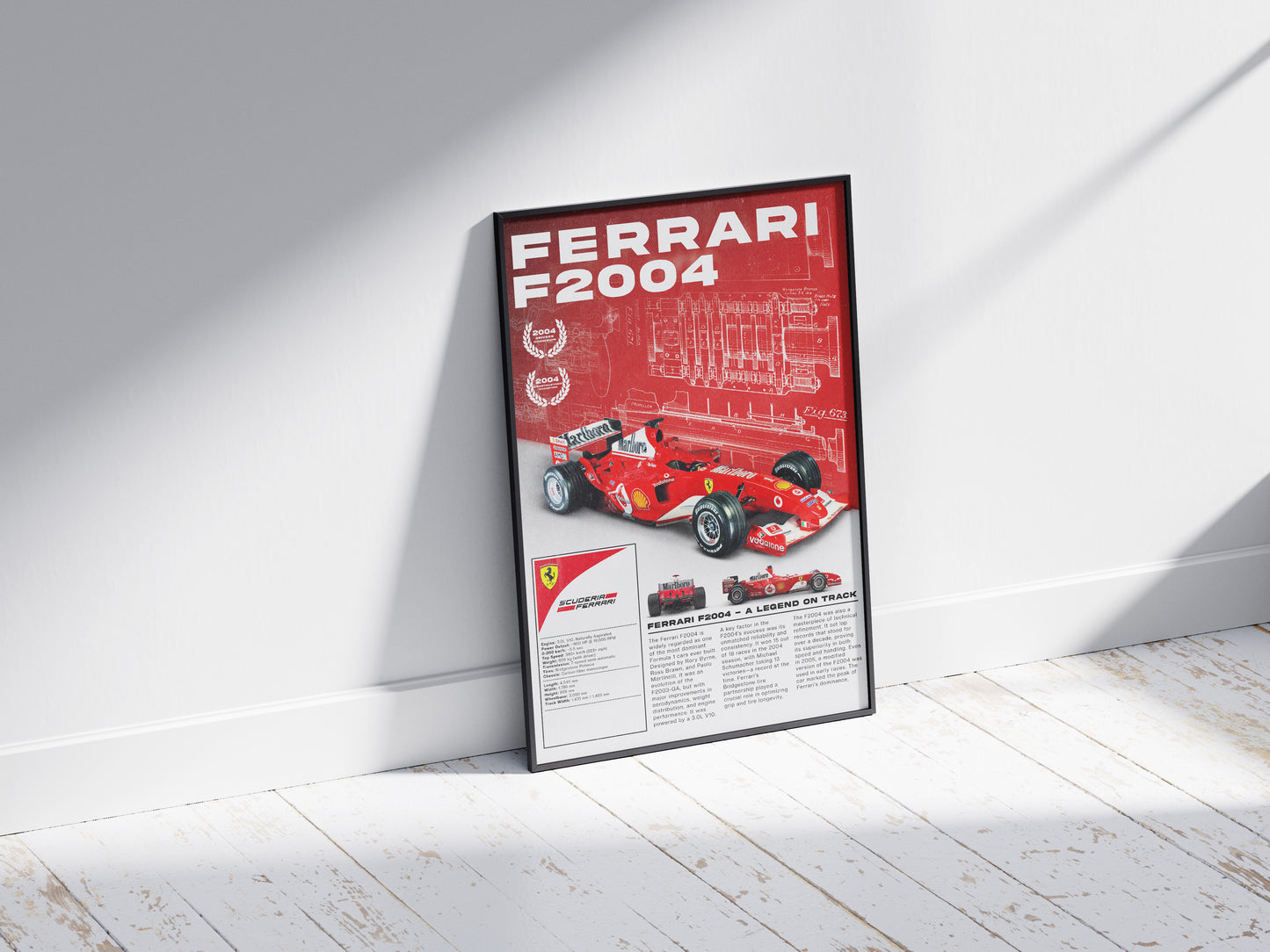 Ferrari - F2004 Info | Team Print