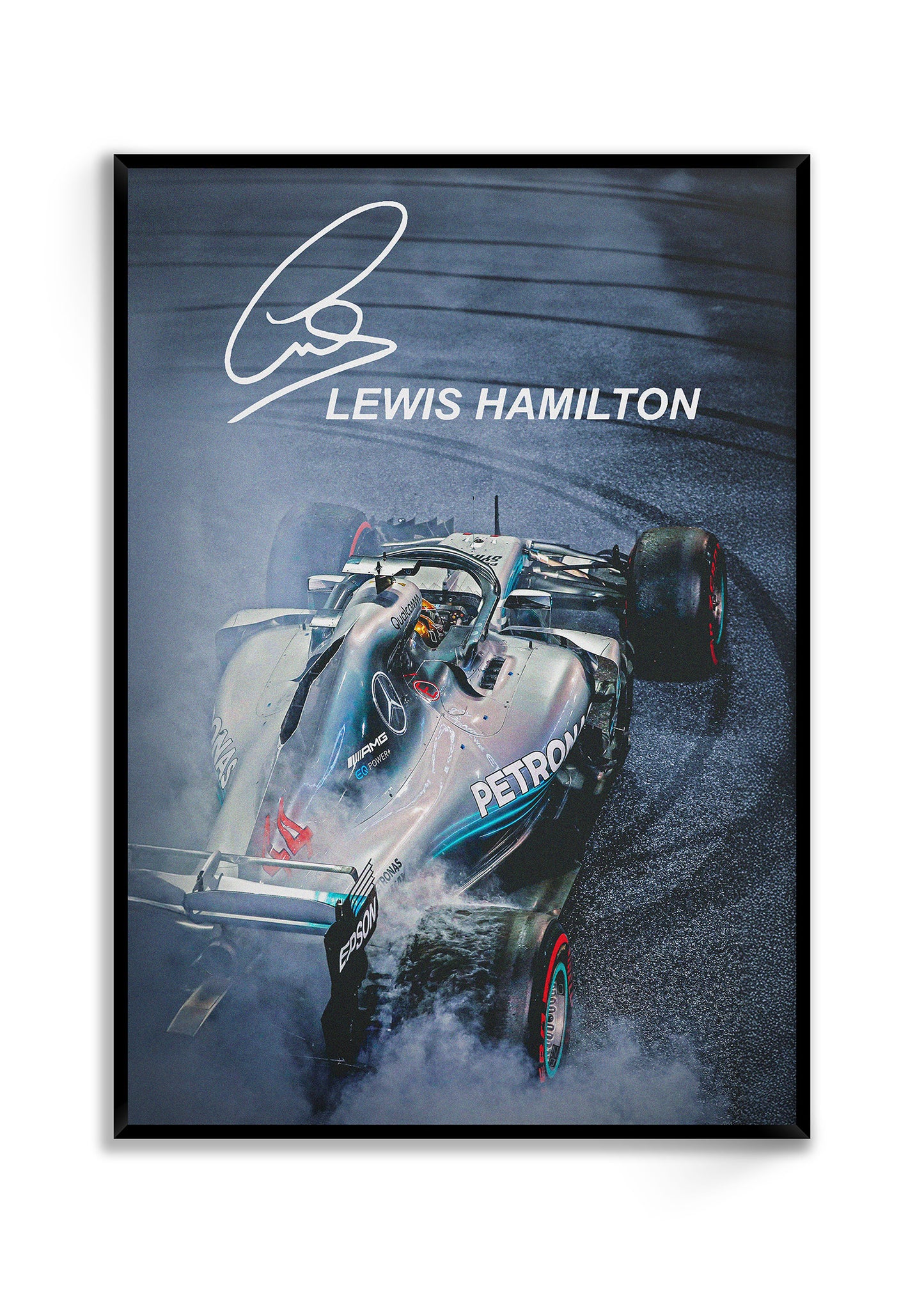 Lewis Hamilton - Signature | Driver Print